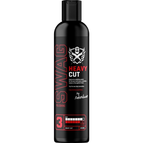 SWAG HEAVY CUT 250ml mocno tnąca pasta polerska